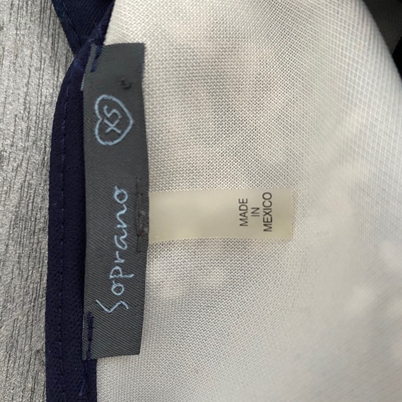 BlueFloral  Minidress - Picture 4 of 4